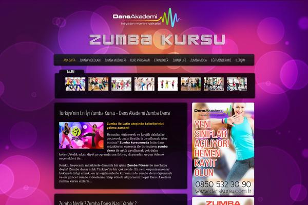 zumbadansi.com site used Webhome