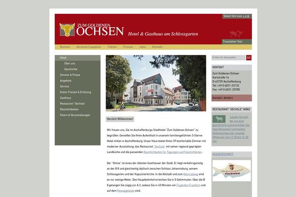 ochsen theme websites examples