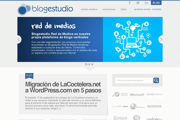 zumodeblogs.es site used Blogestudio_v2