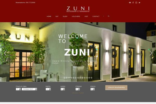 zuni.ie site used Zuni