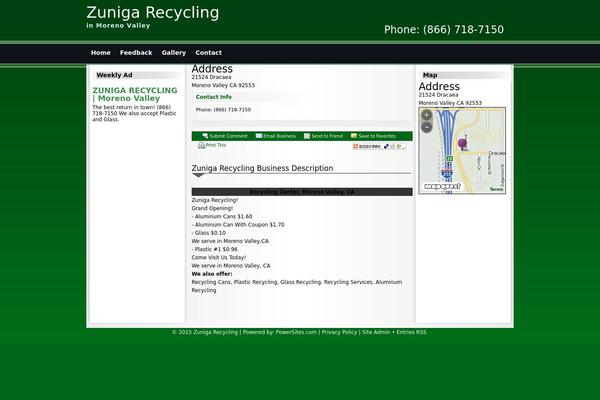 zunigarecycling.com site used Psu2