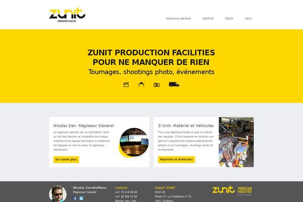 zunit.ch site used Zunit