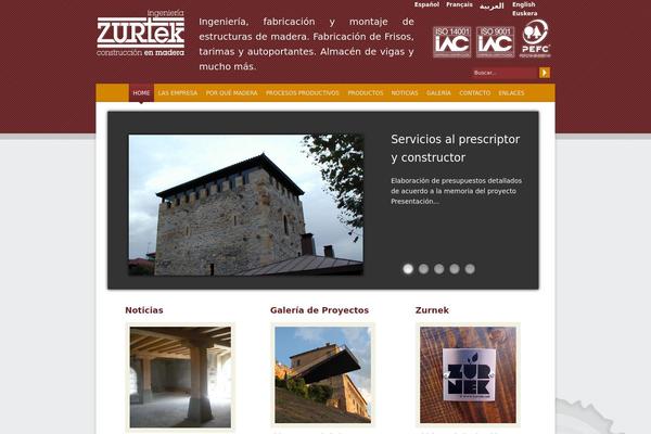 Twenty Eleven theme site design template sample