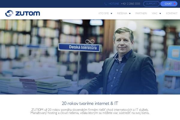 zutom.sk site used Zutom