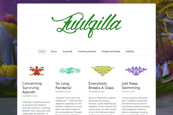 zuulzilla.com site used Forever-wpcom