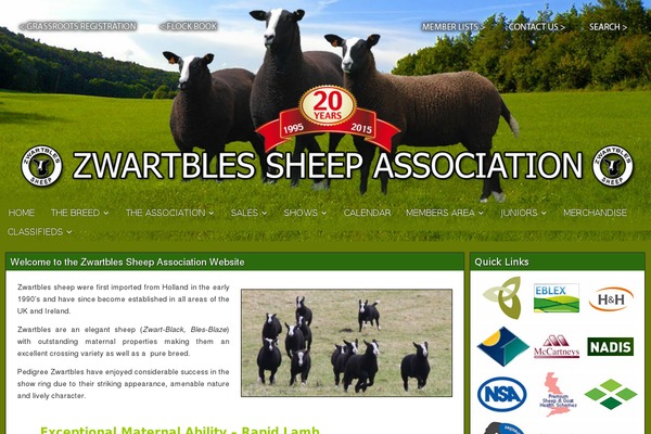 zwartbles.org site used Frontier