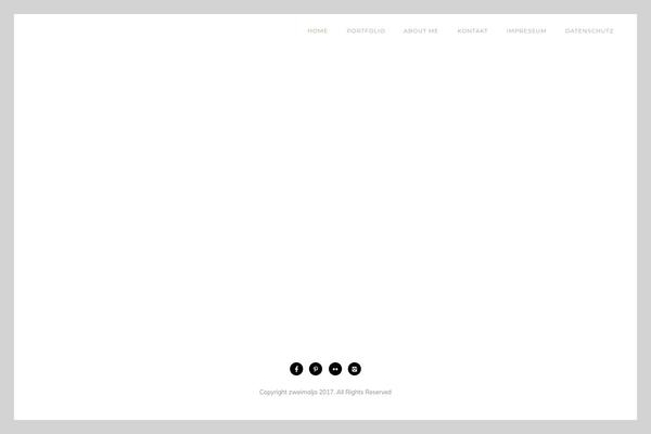 Oshine theme site design template sample