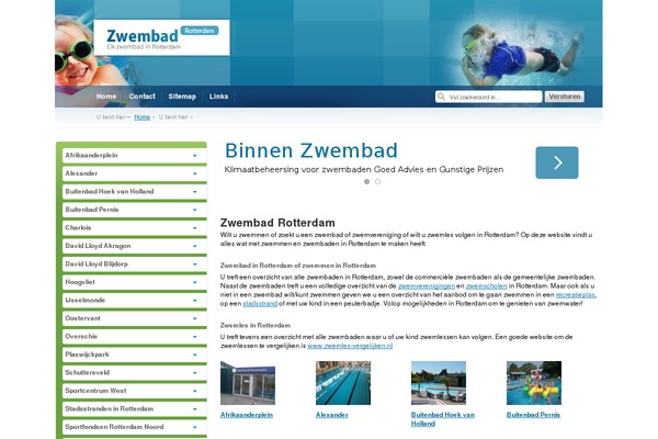 zwembad-rotterdam.nl site used Nzzwembad