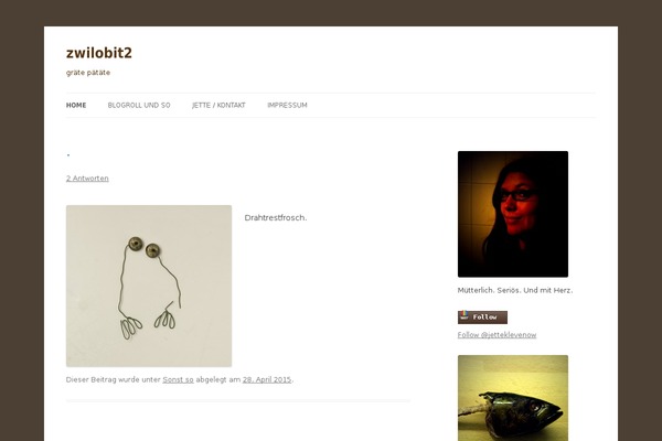 Twenty Twelve theme site design template sample