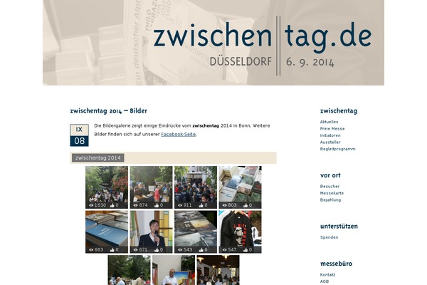 zwischentag.de site used Zwischentag