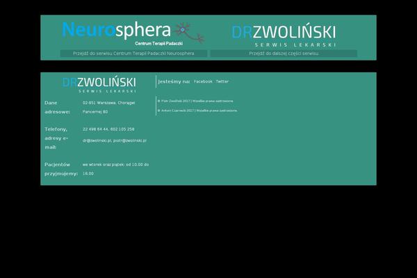 zwolinski.pl site used Personify