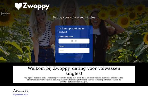 zwoppy.com site used Datebook