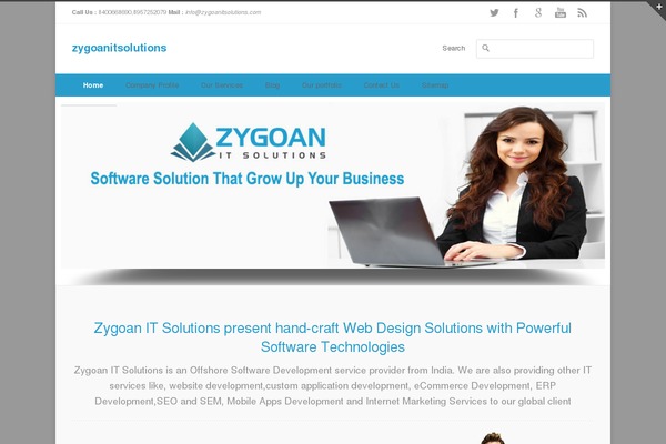 Inovado theme site design template sample